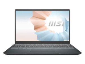 Laptop MSI Modern 14 B10MW-427VN: i3-10110U, Intel UHD Graphics, Ram 8G, SSD NVMe 256G, Win10, Led Keyboard, 14.0”FHD IPS (Carbon Gray)2