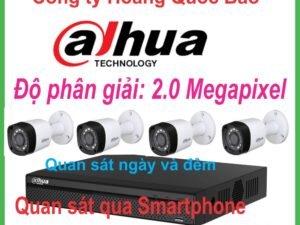 Hệ Thống 4 CAMERA KBVISION 2.0