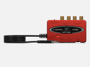 Sound card Behringer UCA222 - Sound card thu âm làm box stereo