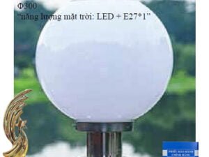 ĐÈN TRỤ CỔNG NLMT TT02