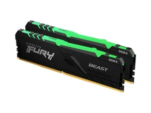 Ram DDR4 Kingston 16GB 3200Mhz HyperX Fury Beast RGB (2x 8GB) (KF432C16BBAK2/16)
