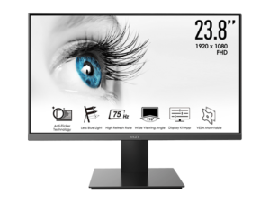 Màn hình LCD 24 inch MSI Pro MP241X FHD VA 75Hz 8Ms
