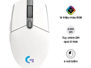 Chuột Logitech G102 Gen II Lightsync RGB Gaming (Đen)