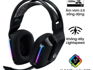 Tai Nghe Logitech G733 LightSpeed Wireless Gaming (Đen) (981-000867)