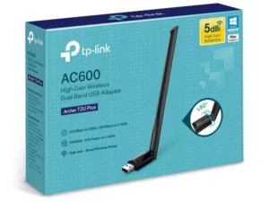 USB Thu wifi TP-Link Archer T2U Plus AC600 băng tần kép (2.4 GHz & 5 GHz)