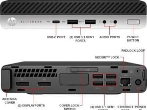 HP EliteDesk 800 G3 mini PC