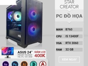 PC Đồ Họa WIN1 | I5 13400, RTX 3060, Chip Intel